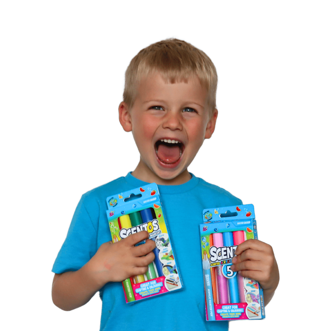  SCENTOS Scented Acrylc Markers Pack of 5 - 20457