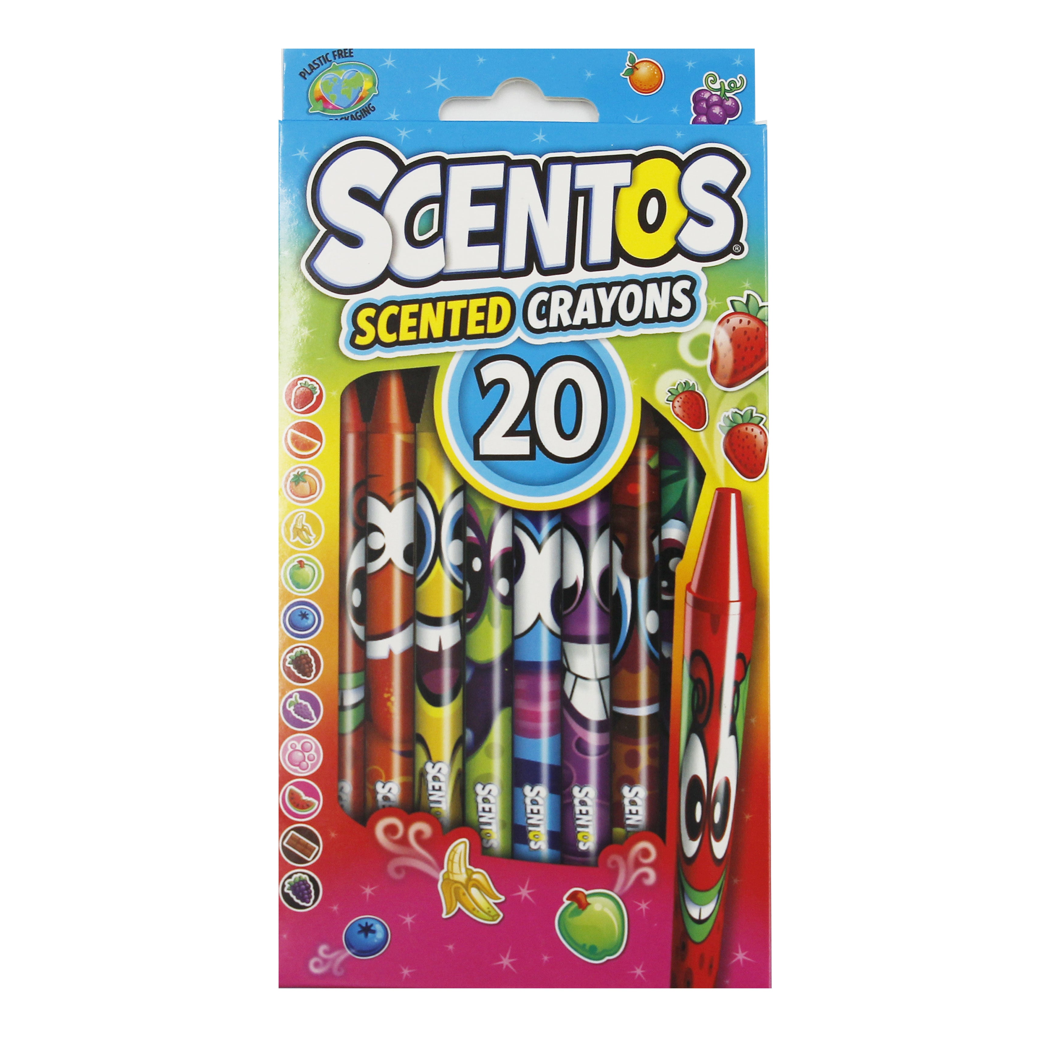 SCENTOS Scented Crayons Pack Of 20 - 40277
