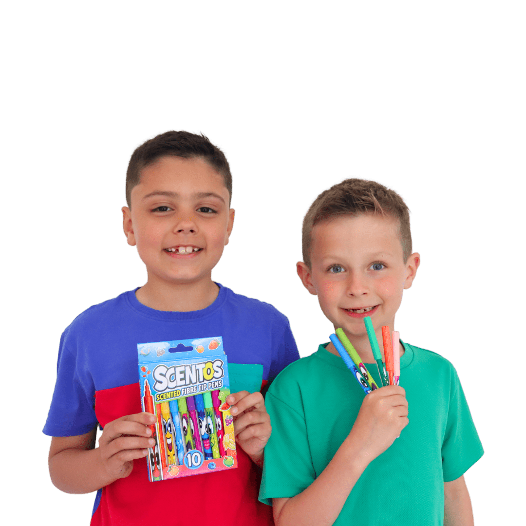 SCENTOS Scented Fibre Tip Pens Pack Of 10 - 40740