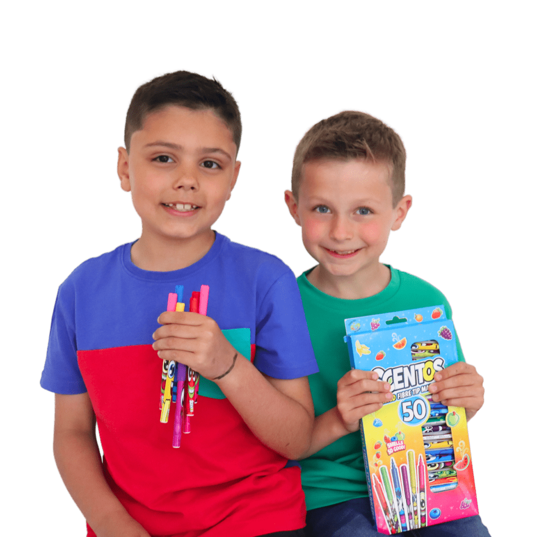 SCENTOS Scented Fibre Tip Pens Pack Of 50 - 40745