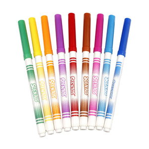 SCENTOS Scented Fine Line Markers Pack Of 10 - 40720
