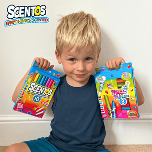 SCENTOS Scented Fine Line Markers Pack Of 10 - 40720