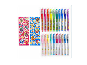 Scentos Scented Gels Pens Pack Of 20 (2 Sticker Sheets ) - 21032