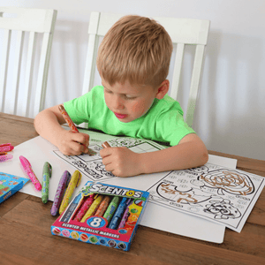 SCENTOS Scented Metallic Markers Pack Of 8 - 40695