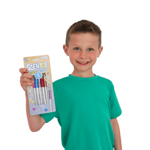  Scentos Scented Metallice Gel Pens Pack of 5 - 40456
