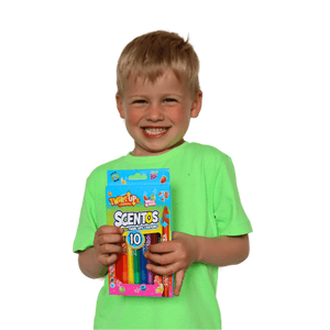 Scentos Scented Twlrl Up Crayons Pack Of 10 - 20227
