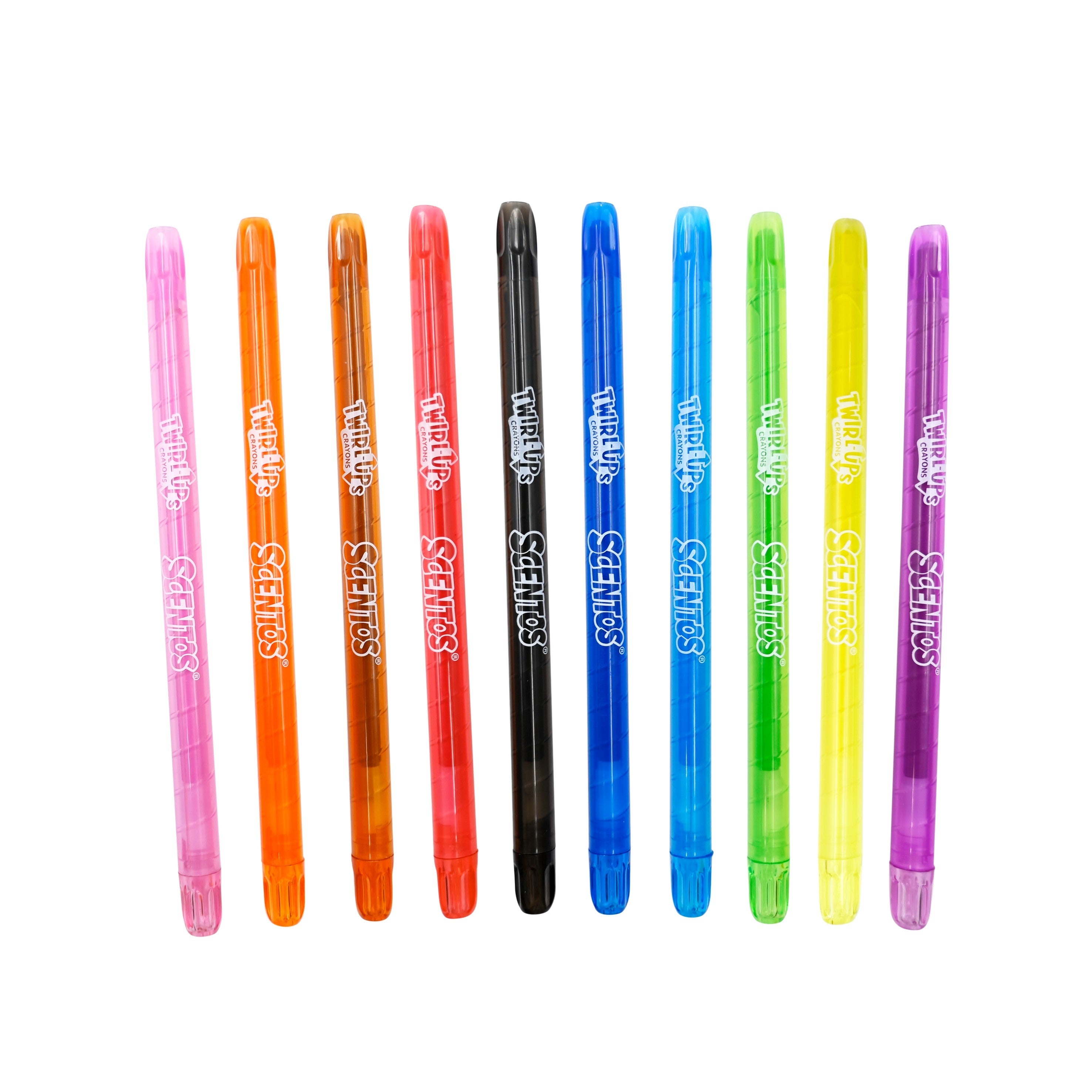 Scentos Scented Twlrl Up Crayons Pack Of 10 - 20227