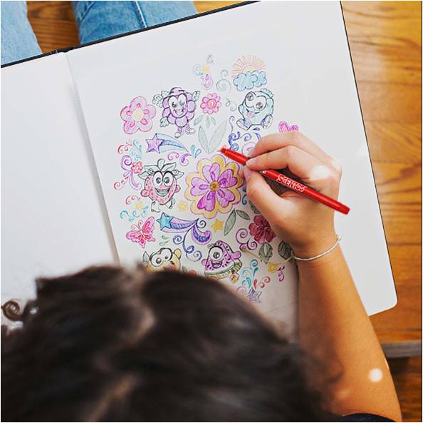 Scentos Scented Twlrl Up Crayons Pack Of 10 - 20227