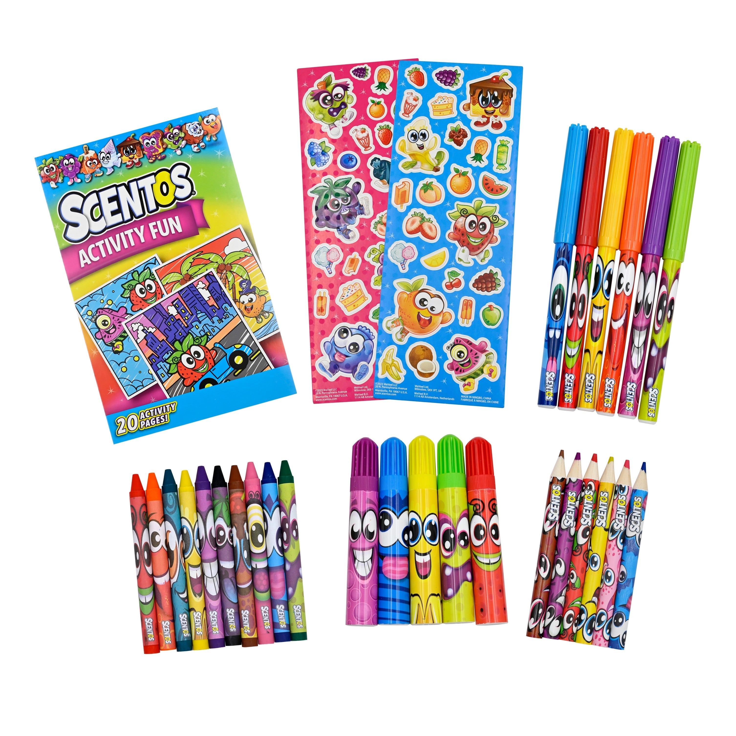 SCENTOS Stationery Fun Box Set - 20443