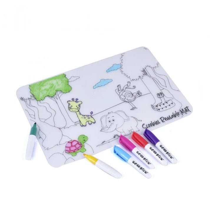 SCOOBIES ANIMAL DOODLE MAT - SC0000628