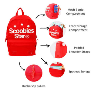 Scoobies - Be a Star Bag (Orbit Red) - SC0000801