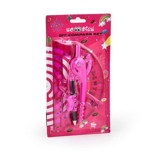 Scoobies BFF Compass & Protractor Set - (Pink) - SC0000112