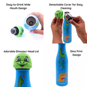 Scoobies Dino Head Stainless Steel Bottle - SC0001003