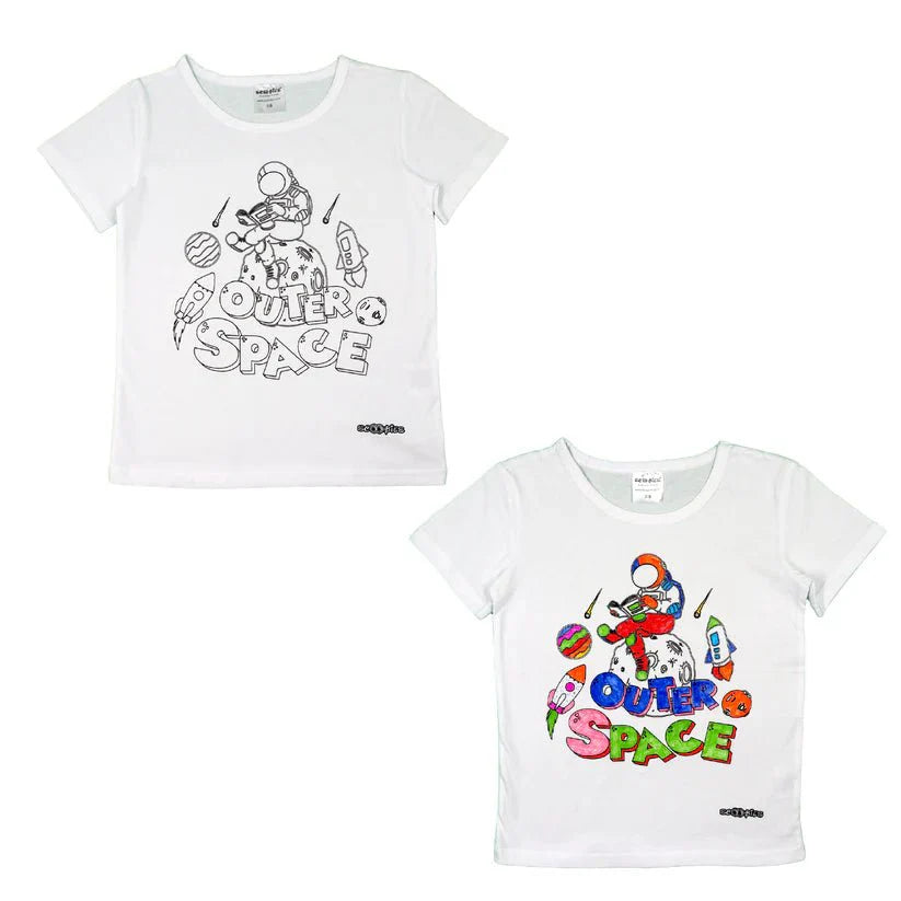 Scoobies Doodle Tees (Space) - Take Art from Paper to Fabric - SC0000606