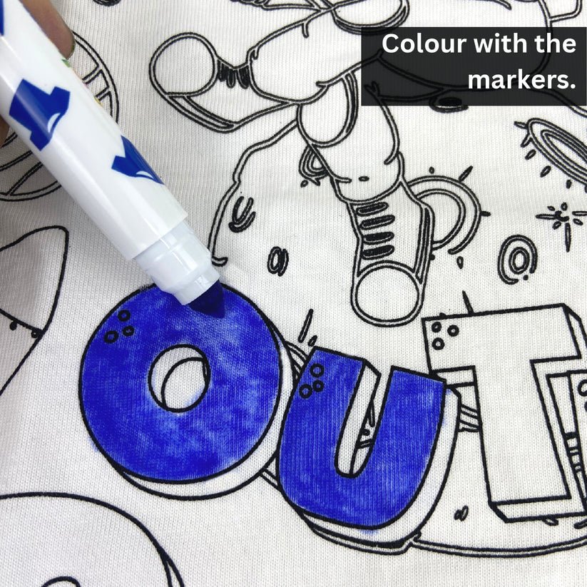 Scoobies Doodle Tees (Space) - Take Art from Paper to Fabric - SC0000606