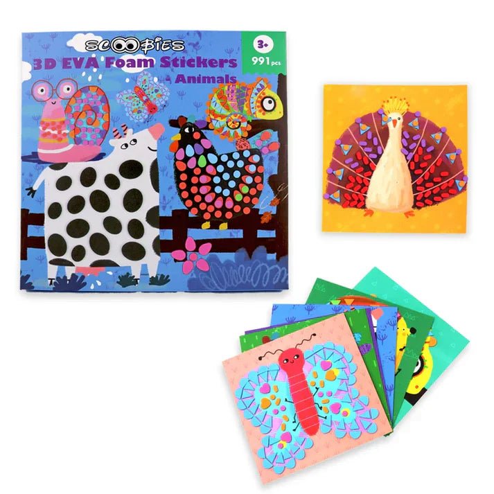 SCOOBIES EVA FOAM ANIMAL CRAFT KIT - SC0000684