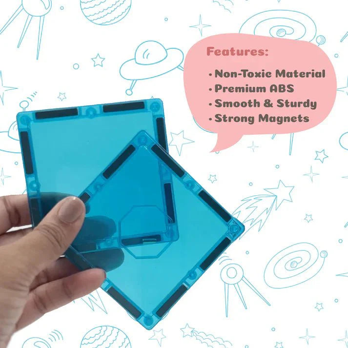 Scoobies Galaxy Magnetic Tiles , Space - Themed Designs - SC0001013