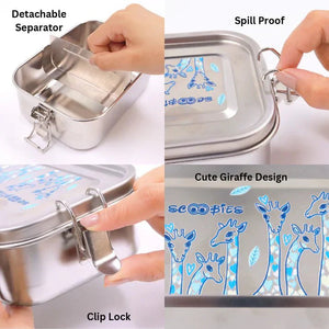 Scoobies Giraffe Good to Go Stainless Steel Lunchbox - SC0000811