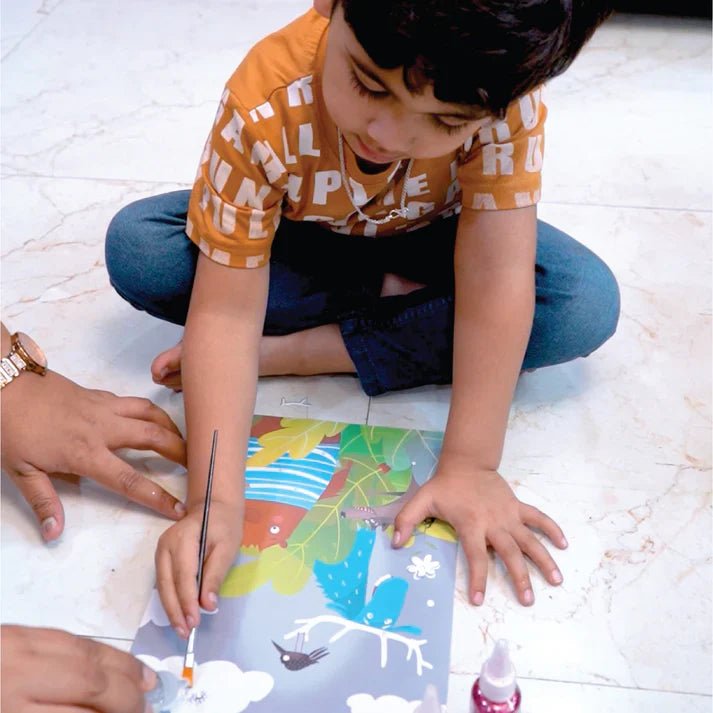 SCOOBIES GLITTERY ART SET (BOYS) - SC0000716