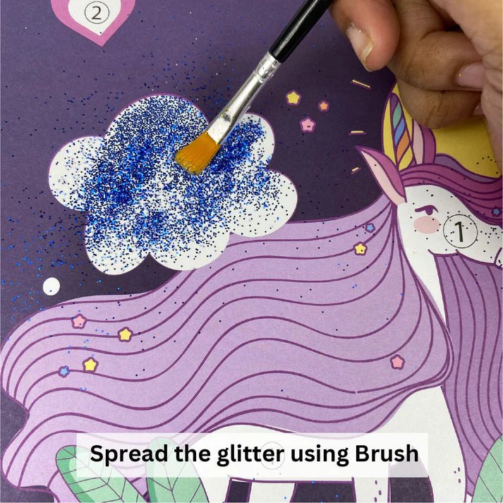 Scoobies GLITTERY ART SET (GIRLS) - SC0000715