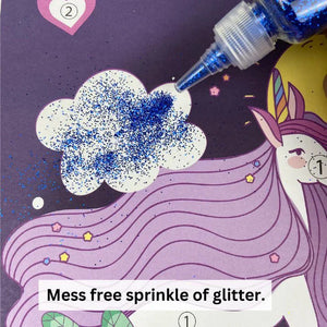 Scoobies GLITTERY ART SET (GIRLS) - SC0000715