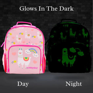 Scoobies Llama Glow in the Dark Bag - 14 inch - SC0000975
