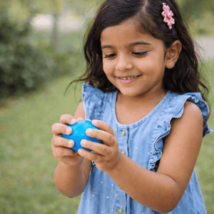 Scoobies Lumi Ball Blue – Glow - in - the - Dark Squishy Toy - Sensory Toys