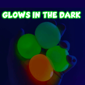 Scoobies Lumi Ball Blue – Glow - in - the - Dark Squishy Toy - Sensory Toys