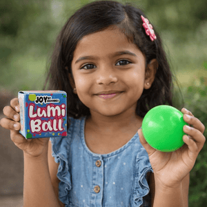 Scoobies Lumi Glow - in - the - Dark Sensory Ball (Green) - Sensory Toys
