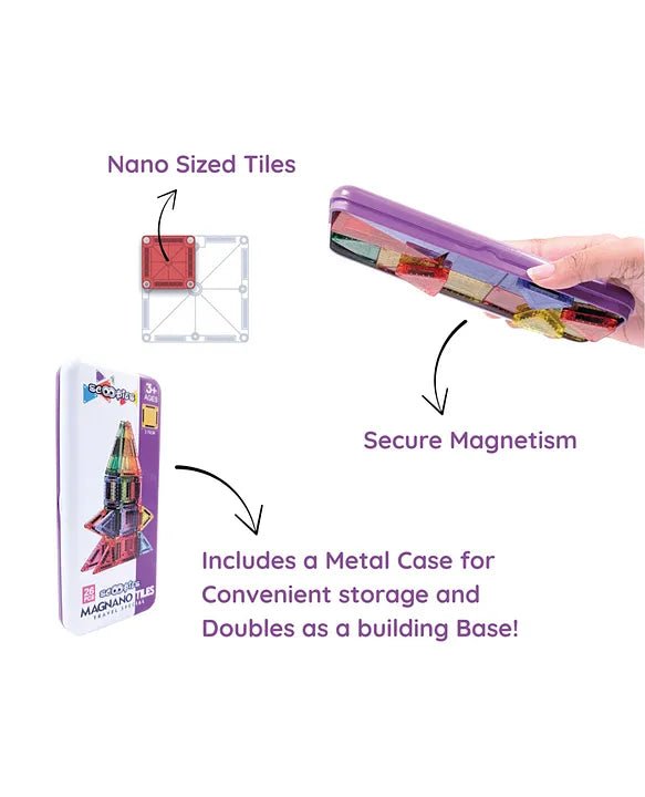 Scoobies Magnano Tiles - Magnetic Toys