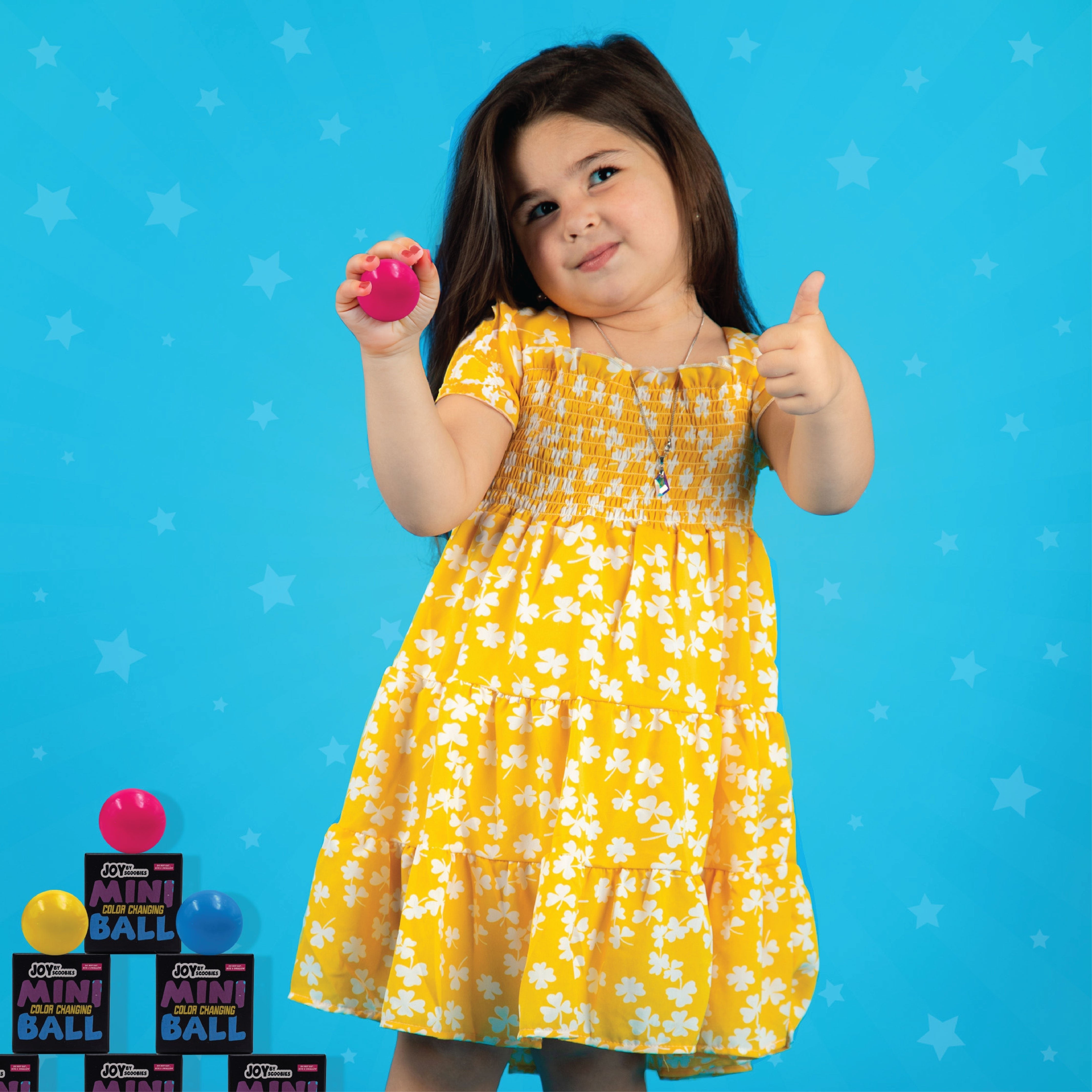 SCOOBIES Mini Colour Changing Ball - SC0001009
