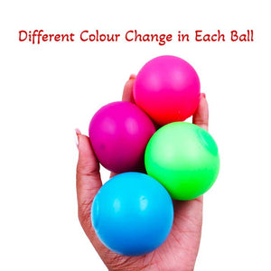 Scoobies Mini Tint Balls: Color - Changing Squishy Balls Set of 4 Balls - Toys