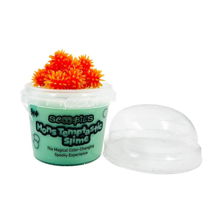 Scoobies Mons Temptastic Slime: Color - Changing Slime Play with wall sticking Crawlers Safe, Non - Toxic Sensory Play Toy for kids Age 3+ - Sensory Toys