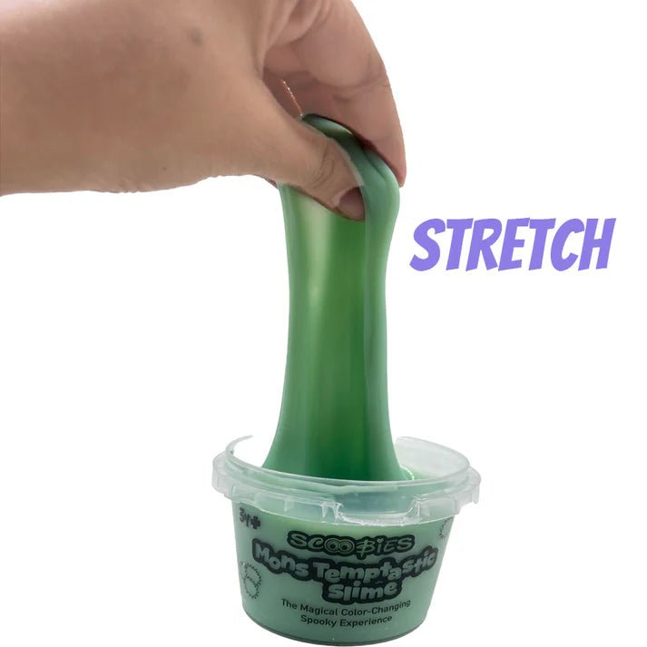 Scoobies Mons Temptastic Slime: Color - Changing Slime Play with wall sticking Crawlers Safe, Non - Toxic Sensory Play Toy for kids Age 3+ - Sensory Toys