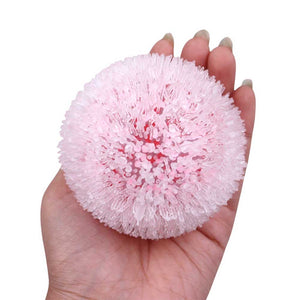 Scoobies Pop - a - fetti Balls:Confetti Squishy Balls – Set of 4 (Pink, Silver, Red & Multicolor) - Sensory Toys