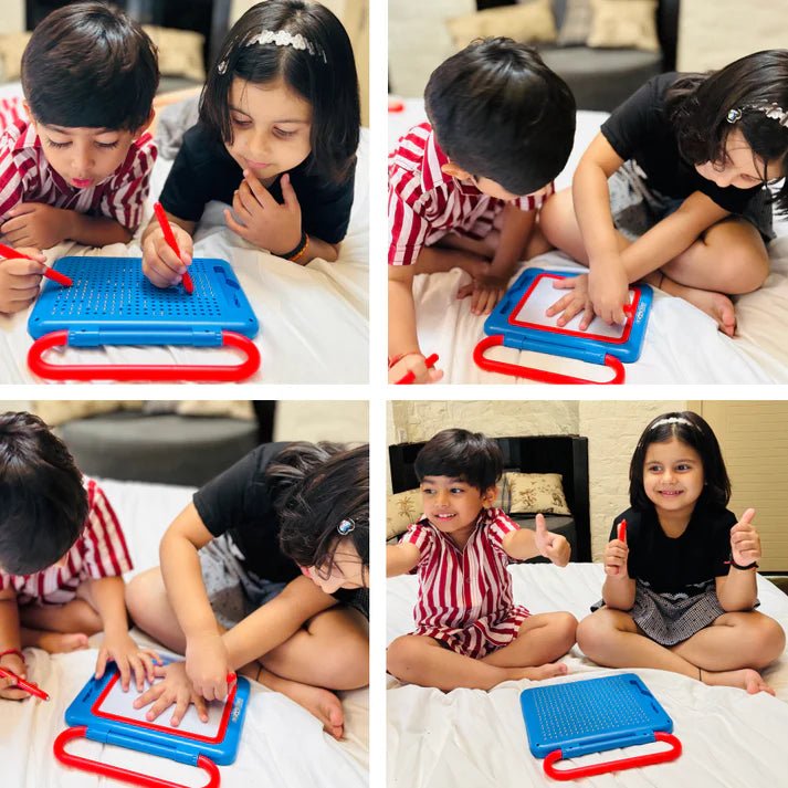 Scoobies Scoo Fun 2 - in - 1 Board Magical Slate and Magnetic Board Writing - Magnetic Toys