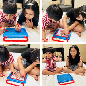 Scoobies Scoo Fun 2 - in - 1 Board Magical Slate and Magnetic Board Writing - Magnetic Toys