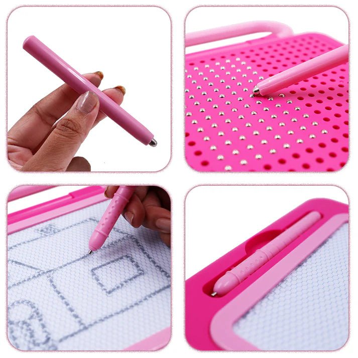 Scoobies Scoo Fun 2 - in - 1 Board Magical Slate and Magnetic Board Writing - Educational Toys