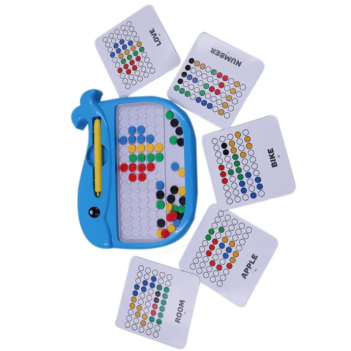 Scoobies Scoo Tiny - Whale Shaped Magnetic Board - Educational Toys