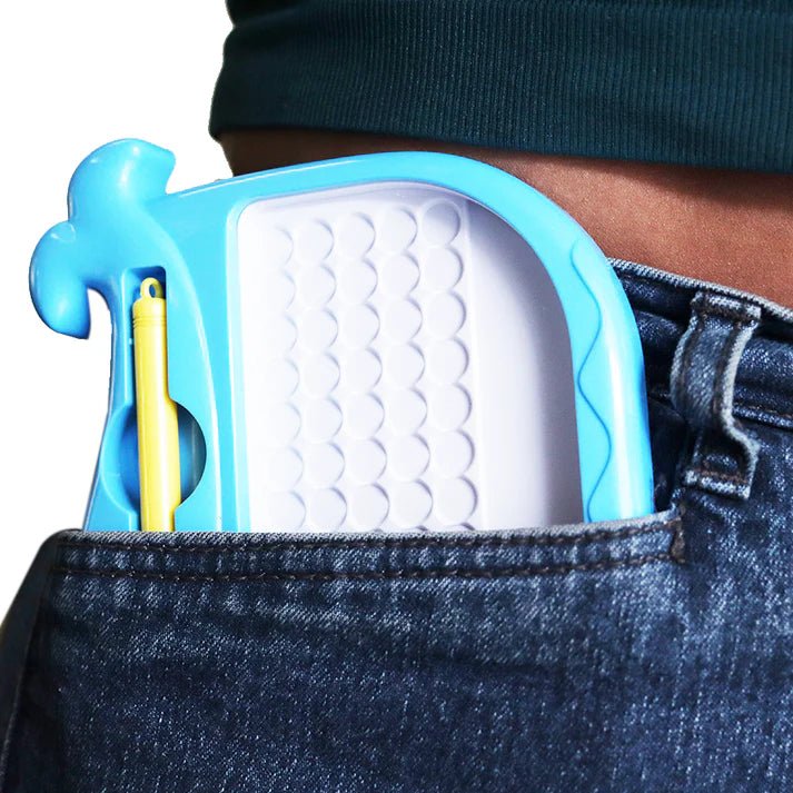 Scoobies Scoo Tiny - Whale Shaped Magnetic Board - Educational Toys