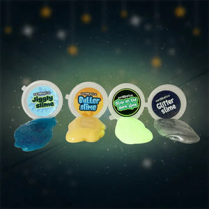 Scoobies Spacy GooGoo Slime Set (Pack of 4) Sensory Play Toy for Kids (3+ Years) - Sensory Toys