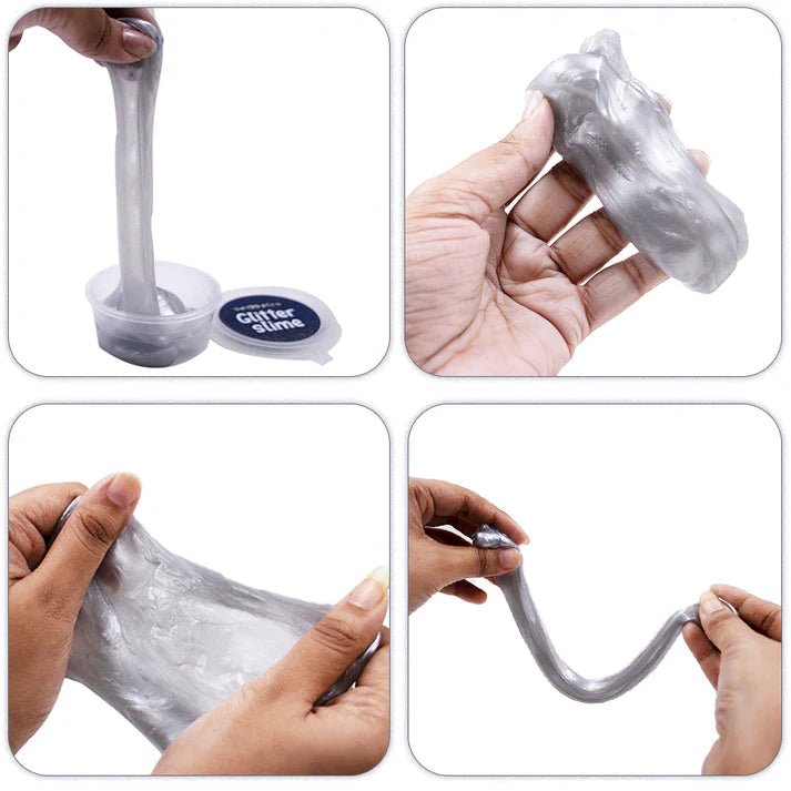 Scoobies Spacy GooGoo Slime Set (Pack of 4) Sensory Play Toy for Kids (3+ Years) - Sensory Toys