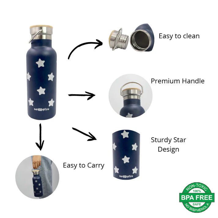 Scoobies Stainless Steel Bottle - Planet Dream - SC0000748