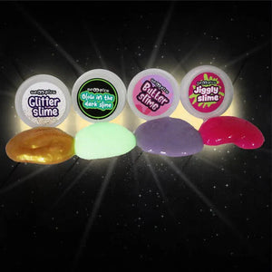 Scoobies Uni GooGoo Slime Party 4 Slimes + 20 Unicorn Dawdlers - Sensory Toys