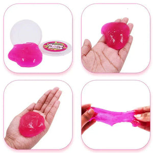Scoobies Uni GooGoo Slime Party 4 Slimes + 20 Unicorn Dawdlers - Sensory Toys