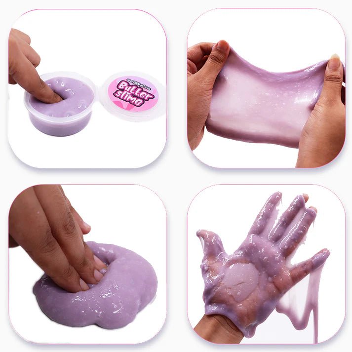 Scoobies Uni GooGoo Slime Party 4 Slimes + 20 Unicorn Dawdlers - Sensory Toys