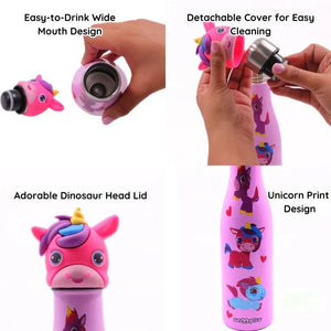 Scoobies Unicorn Stainless Steel Water Bottle - SC0001002