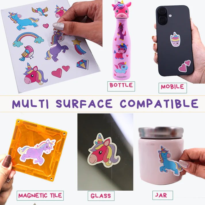 Scoobies Unicorn Travel Tin – Activities to Go! - SC0001023