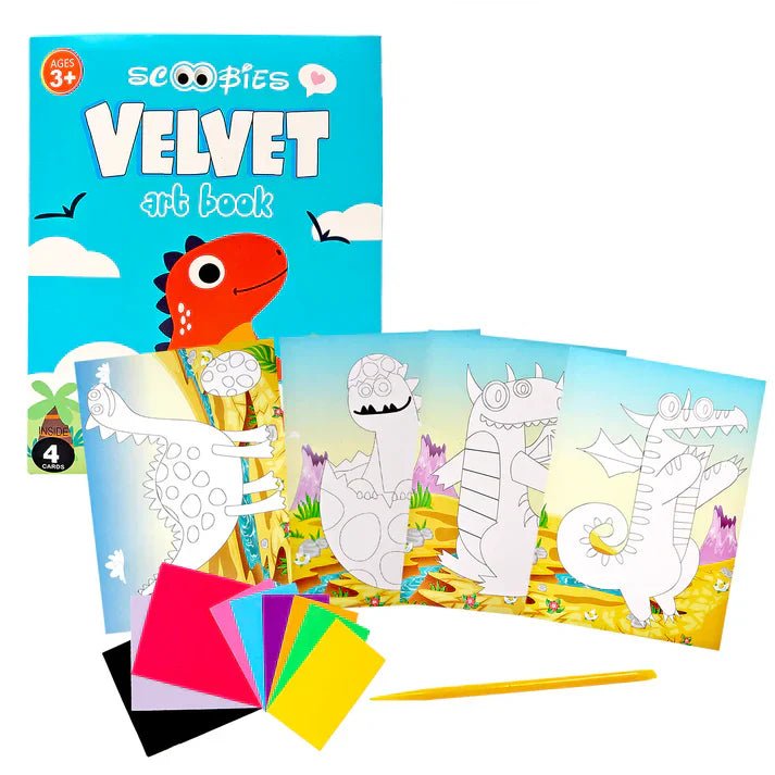 Scoobies Velvet art set (BOYS) - SC0000718