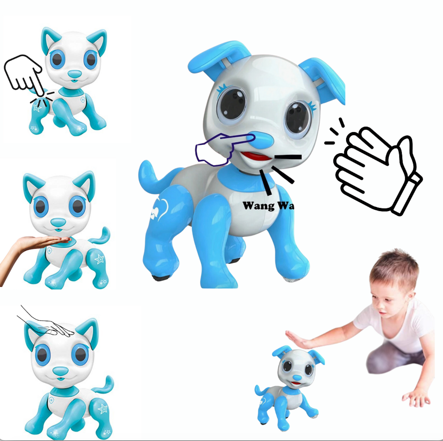 TurtleBee interactive Robotic Dog, Toby